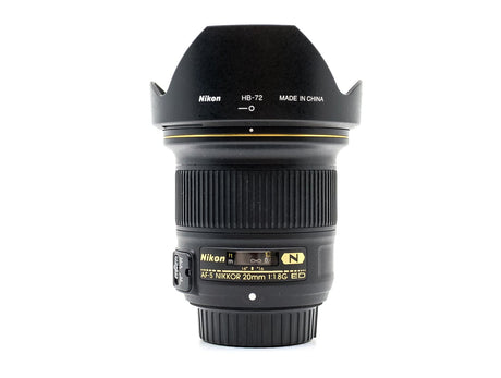 Nikon AF-S Nikkor 20mm f/1.8G ED - segunda mano - excelente estado - foto principal - SKU 3716276 - Camera Market