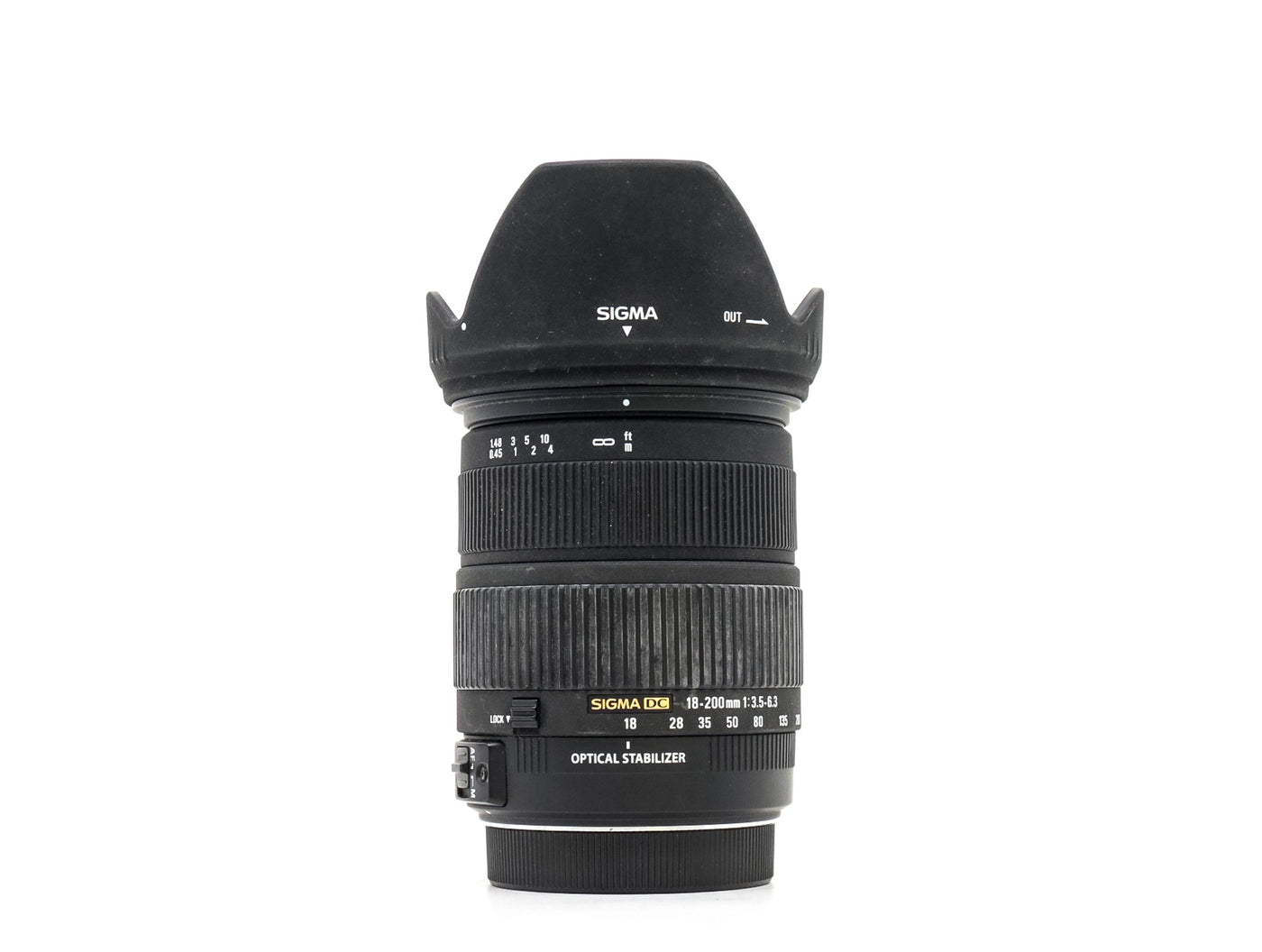 Sigma 18-200mm f/3.5-6.3 DC OS HSM - Canon EF-S Fit · imagen principal