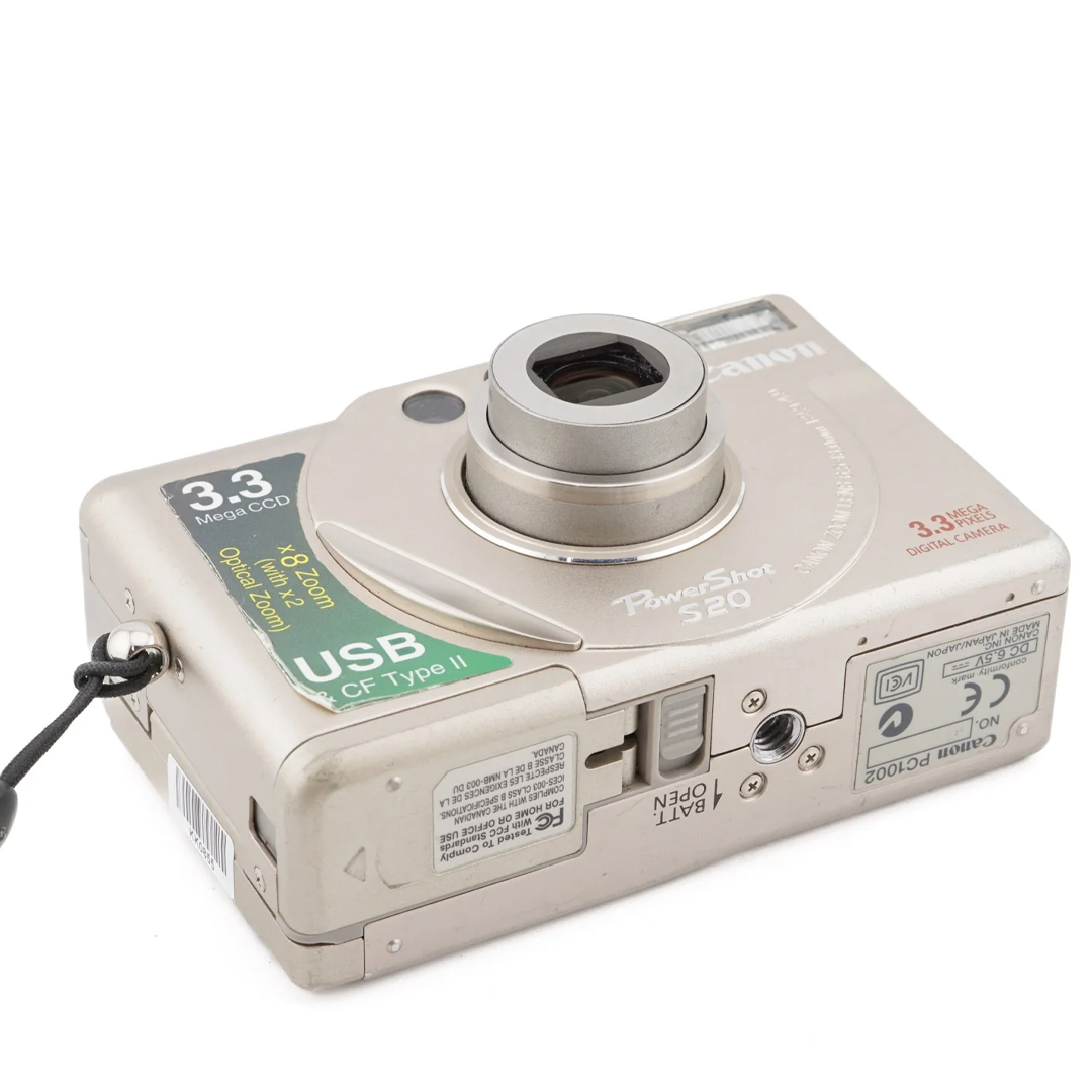 Canon PowerShot S20 - Vintage Digital Camera (Digicam)