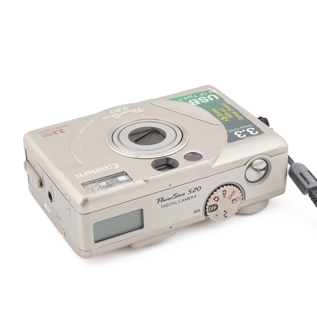 Canon PowerShot S20 - Vintage Digital Camera (Digicam)