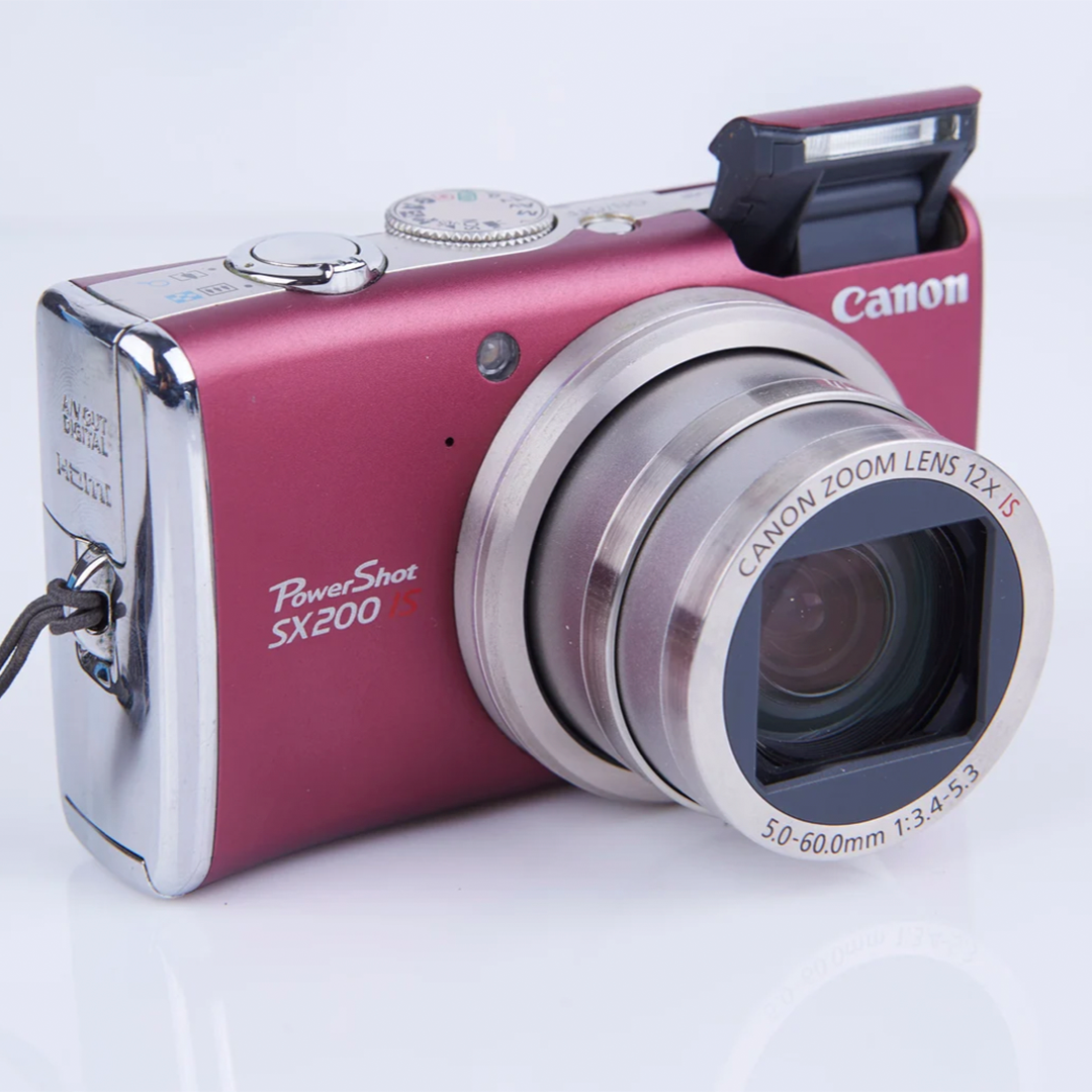 Canon PowerShot SX200 IS - Vintage Digital Camera (Digicam) 
