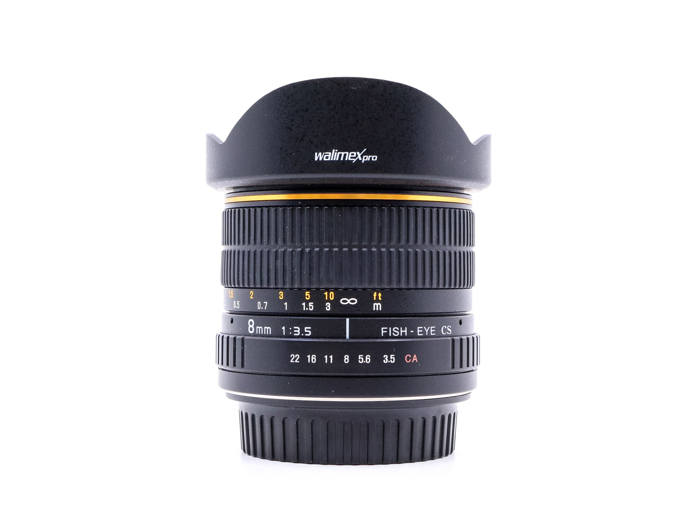 Walimex Pro 8mm f/3.5 CS Fisheye - Canon EF-S Fit · imagen principal