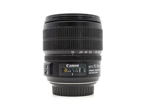 Canon EF-S 15-85mm f/3.5-5.6 IS USM - segunda mano - excelente estado - foto principal - SKU 3790676 - Camera Market
