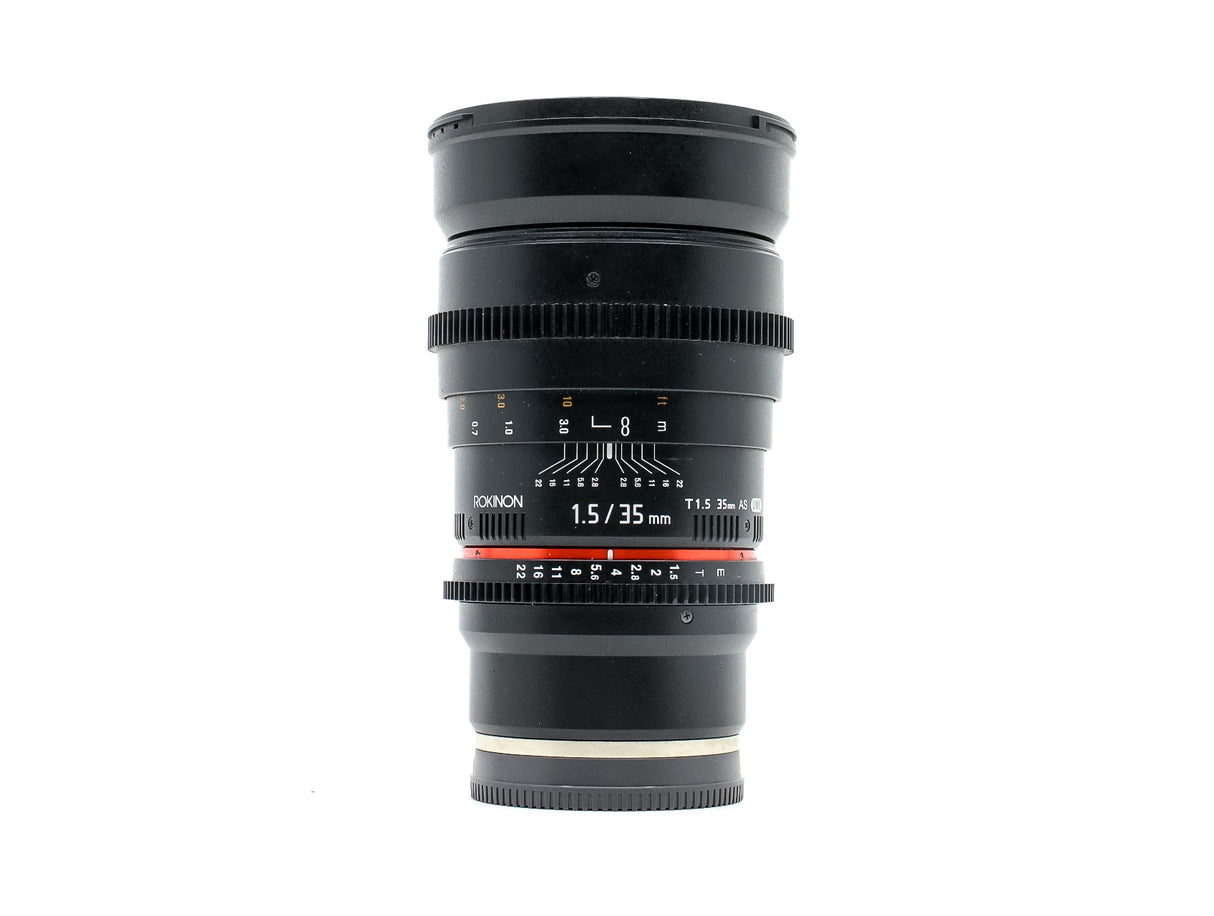 Rokinon 35mm T1.5 AS UMC - Sony FE Fit