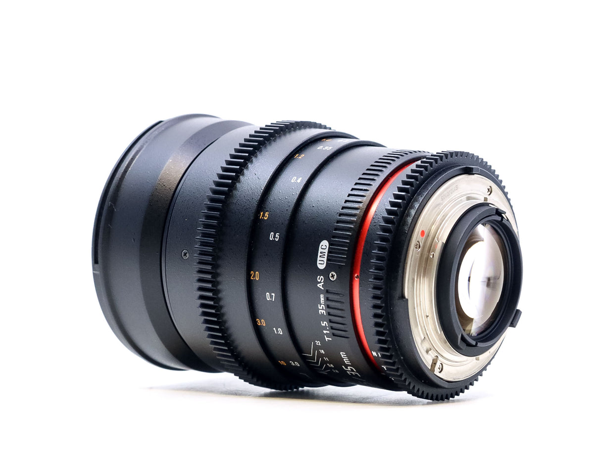 Samyang 35mm T1.5 - Compatibile con Nikon 