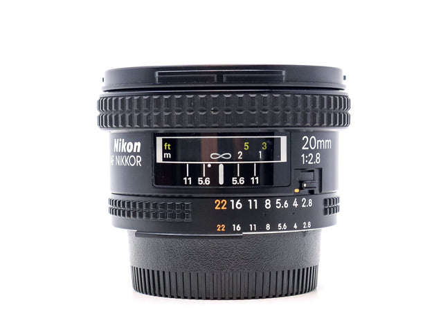 Nikon AF Nikkor 20mm f/2.8 - segunda mano - excelente estado - foto principal - SKU 3778731 - Camera Market