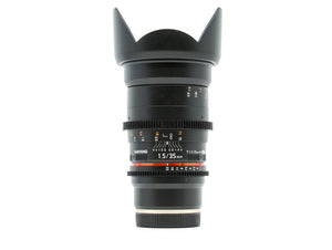 Samyang 35mm T1.5 - Sony E Fit