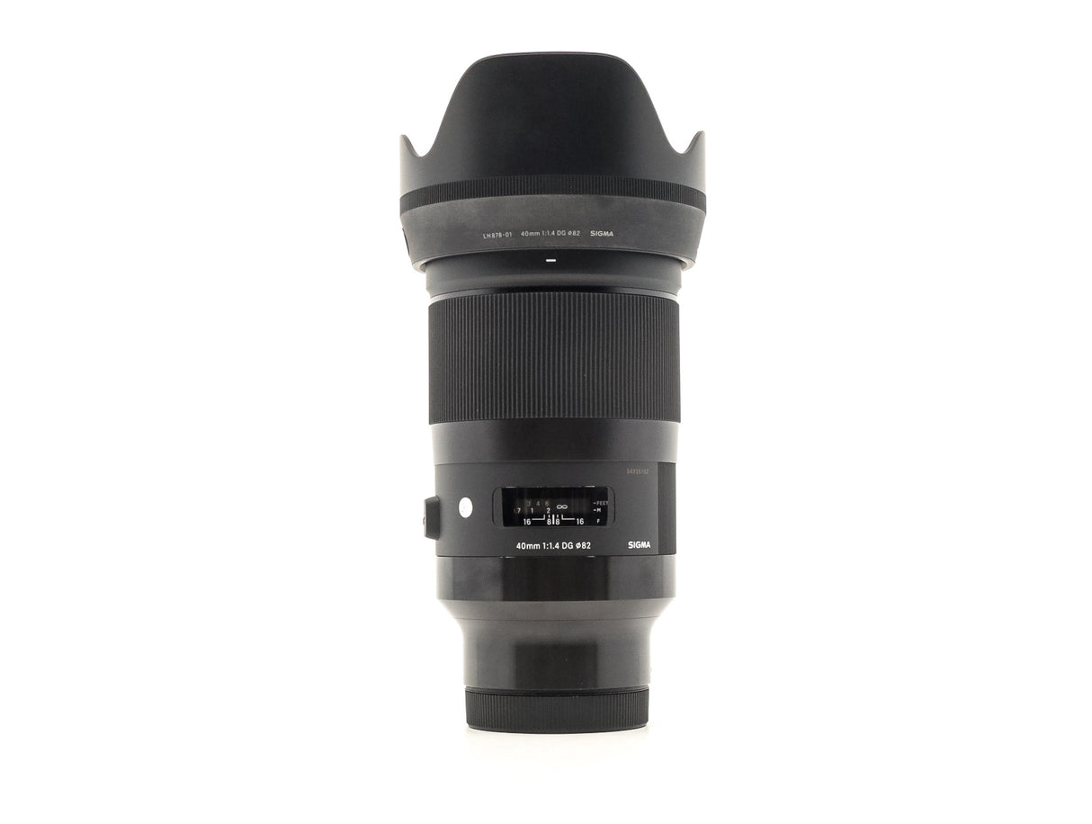 Sigma 40mm f/1.4 DG HSM ART - L Fit