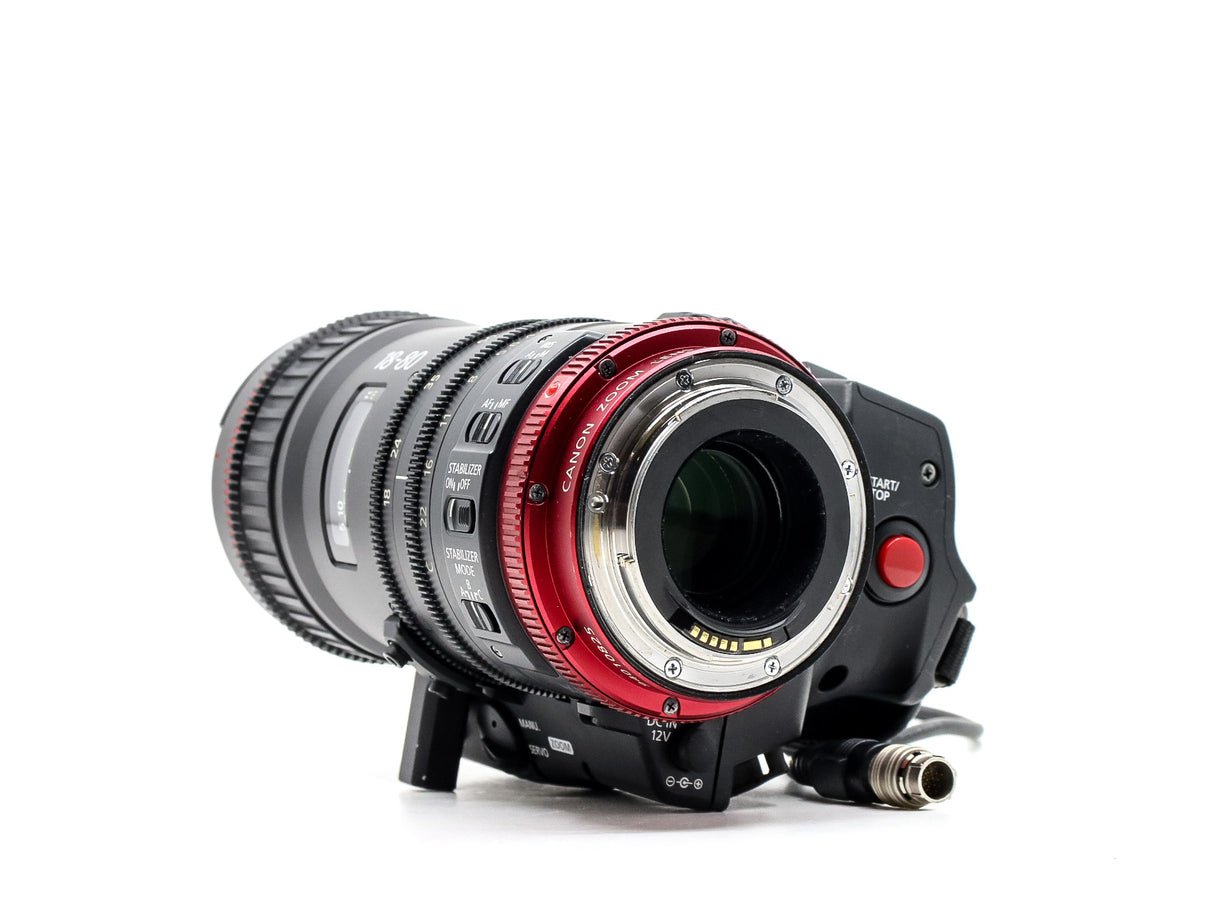 Canon CN-E 18-80mm T4.4 - Attacco EF