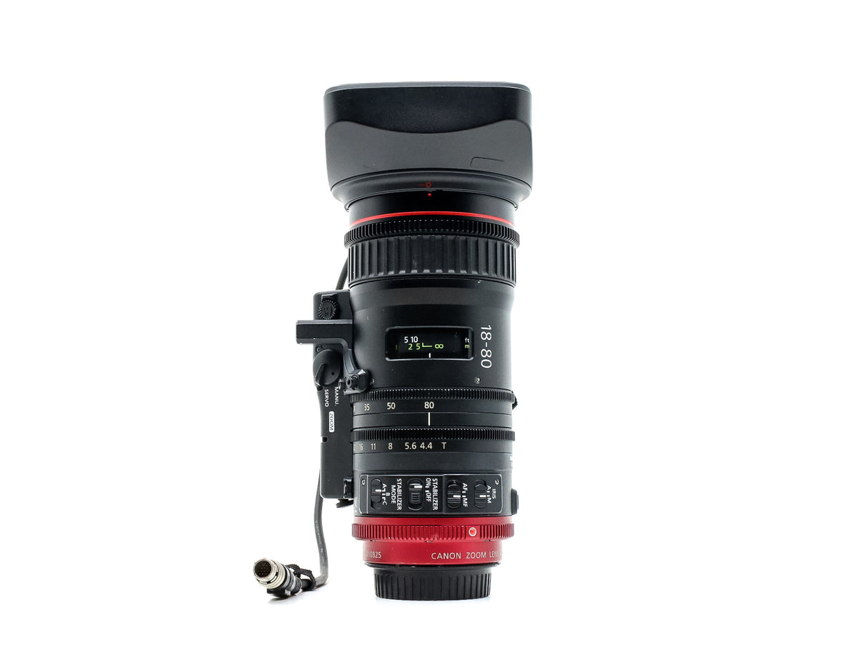 Canon CN-E 18-80mm T4.4 - Attacco EF