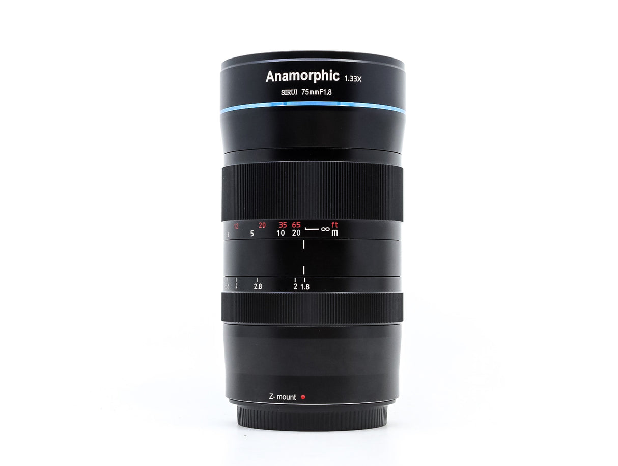 Sirui 75mm f/1.8 1.33x Anamorphic - Nikon Z Fit