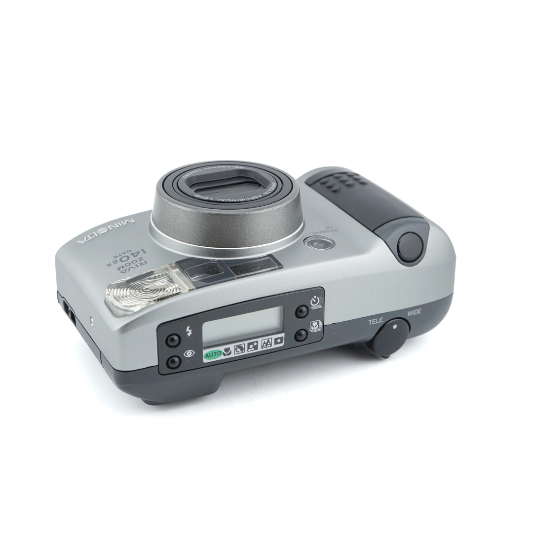 Minolta Riva Zoom 140EX Date - 35mm Compact Analog Camera