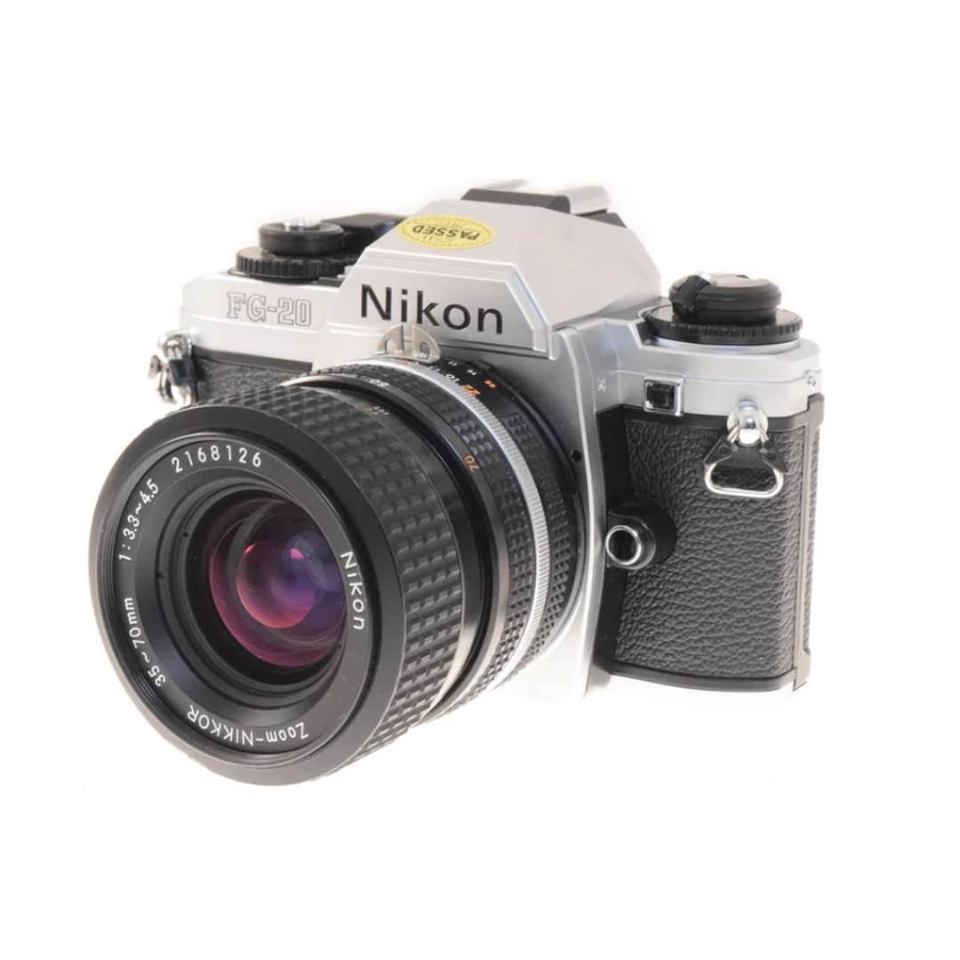 Nikon FG-20 + 35-70mm f3.3-4.5 Zoom-Nikkor AI-S 