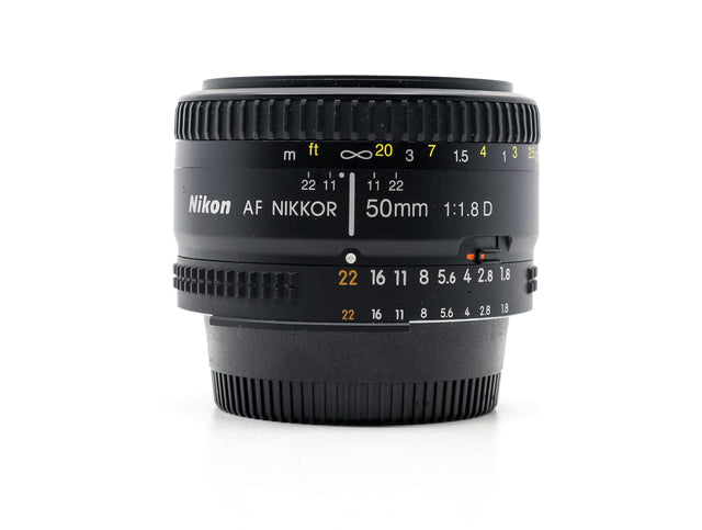 Nikon AF Nikkor 50mm f/1.8D - segunda mano - excelente estado - foto principal - SKU 3433067 - Camera Market