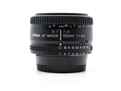 Nikon AF Nikkor 50mm f/1.8D - segunda mano - excelente estado - foto principal - SKU 3790423 - Camera Market
