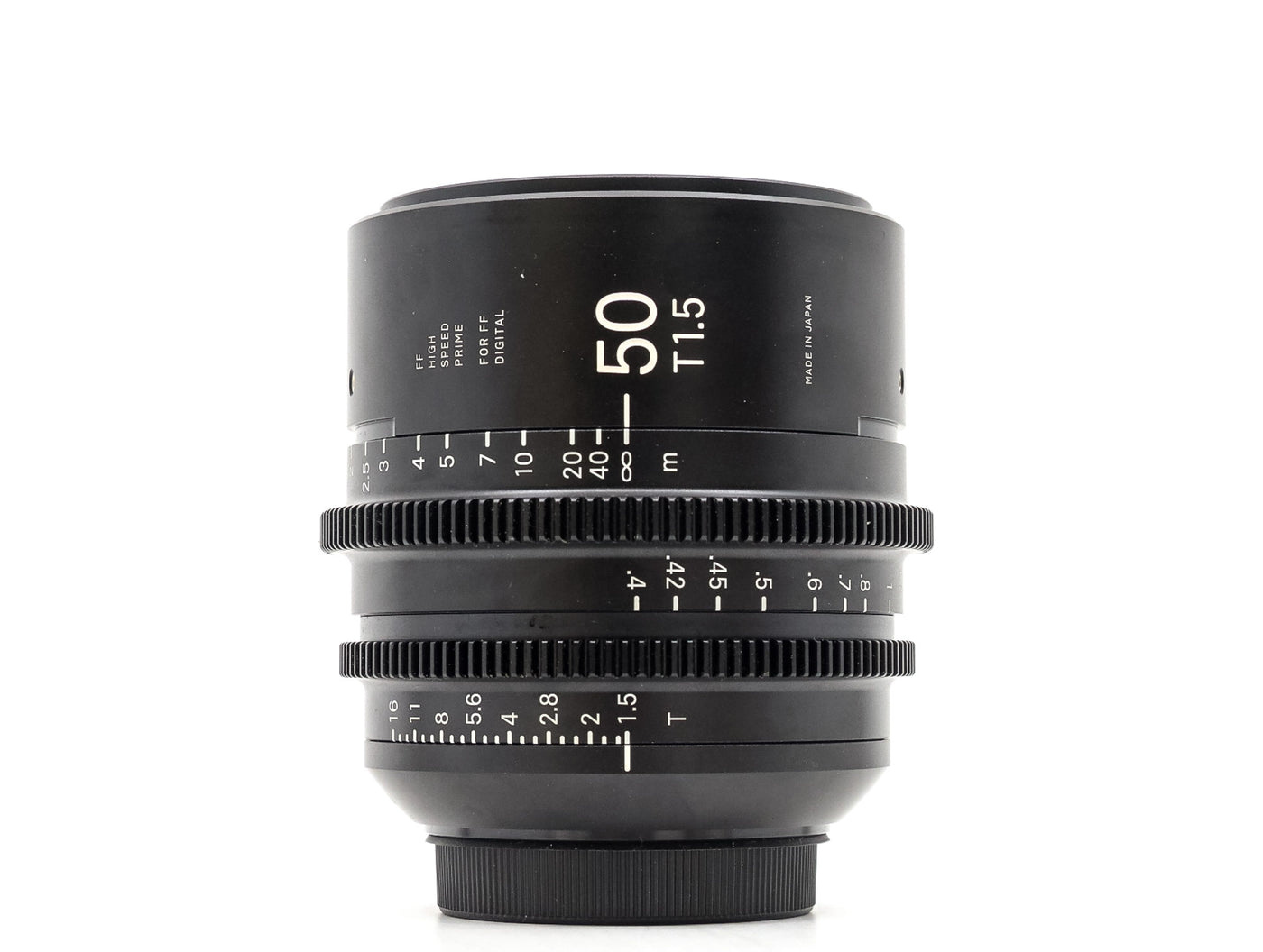 Sigma 50mm T1.5 FF - Canon EF fit · imagen principal