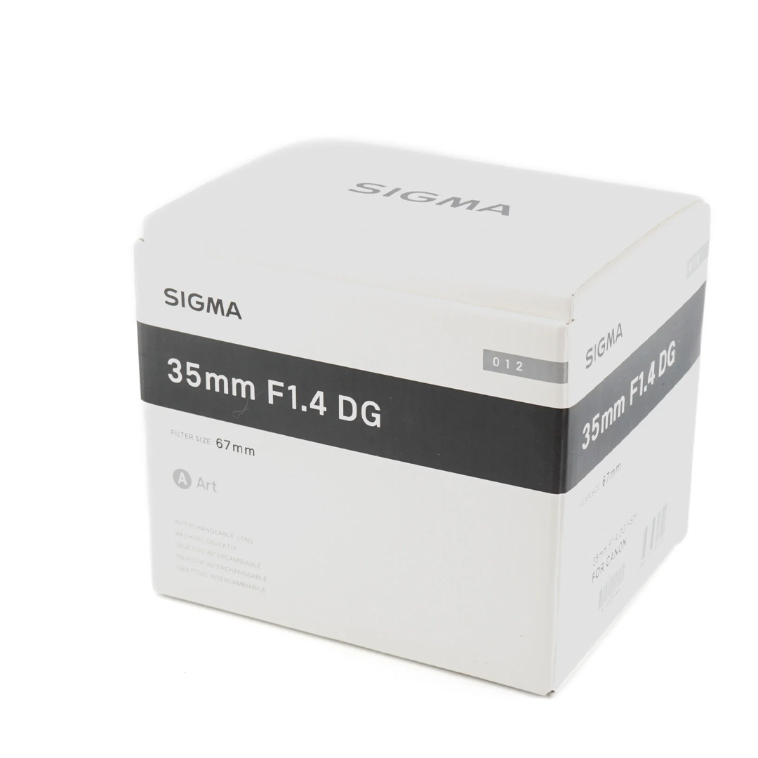 Sigma 35mm f1.4 DG HSM Art - (Canon Mount) Camerashop Qualify 