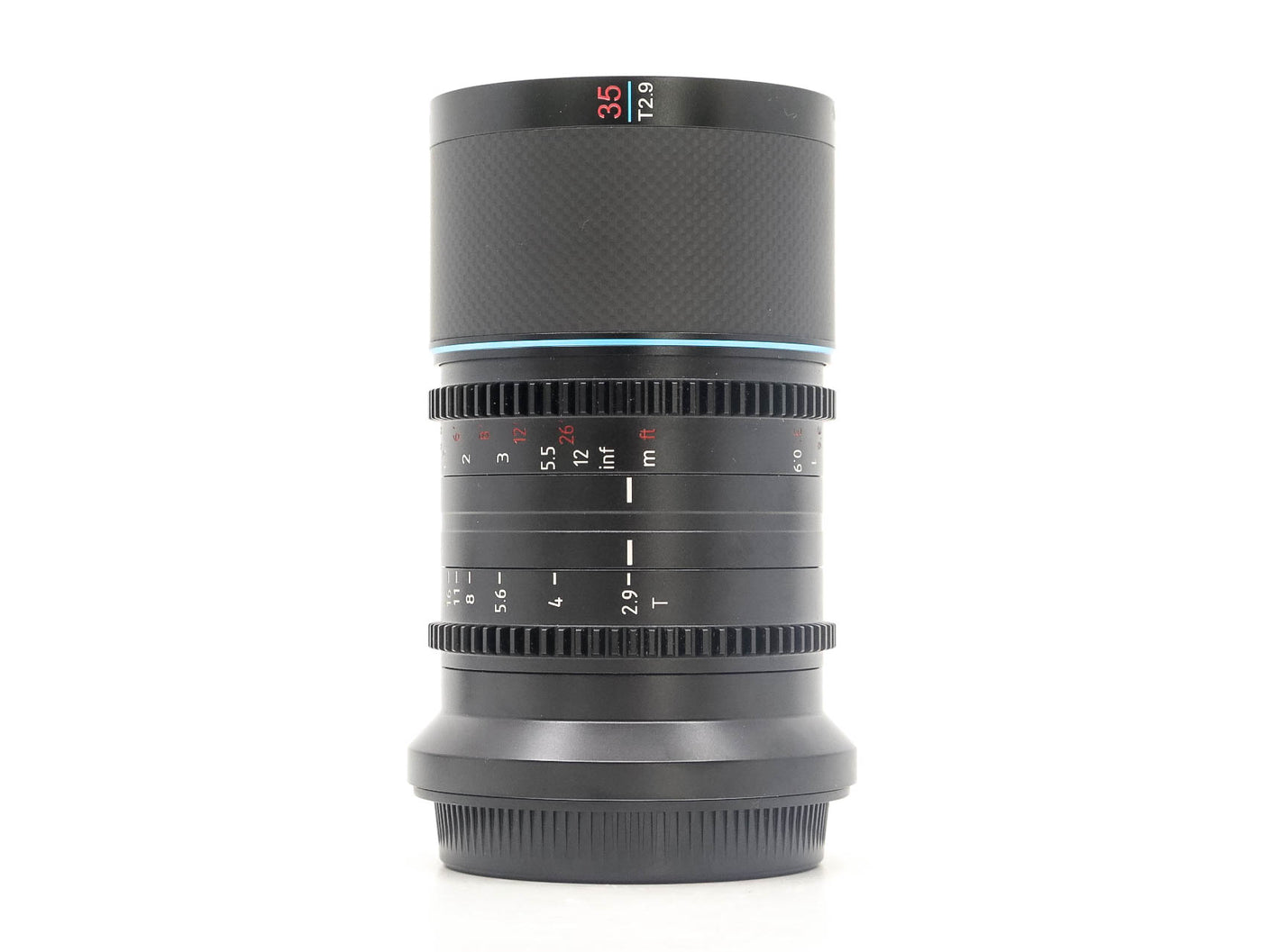 Sirui Saturn 35mm T2.9 1.6x Anamorphic [Neutral Flare] - Canon RF Fit · imagen principal