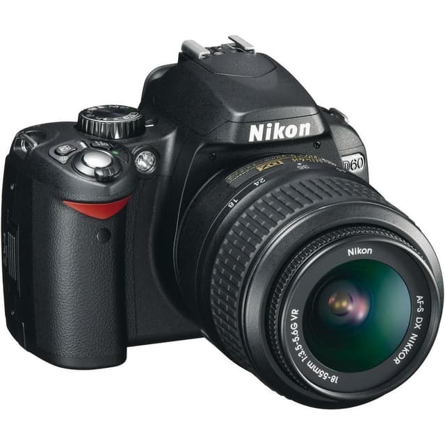 D60 SLR - Black Nikon AF-S DX Nikkor 18-50mm f/3.5-5.6G f/3.5-5.6  · main image