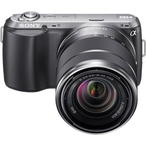 Alpha NEX-C3 - Black/Silver + Sony E 18-55mm f/3.5-5.6 OSS f/3.5-5.6 · imagen principal