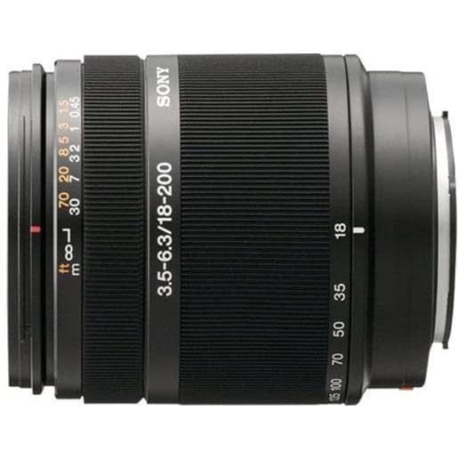 Sony A 18-200mm f/3.5-6.3 lenses · imagen principal