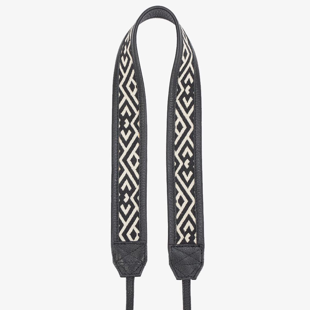 Jaipur #102 - Fabric & Leather camera strap · imagen principal
