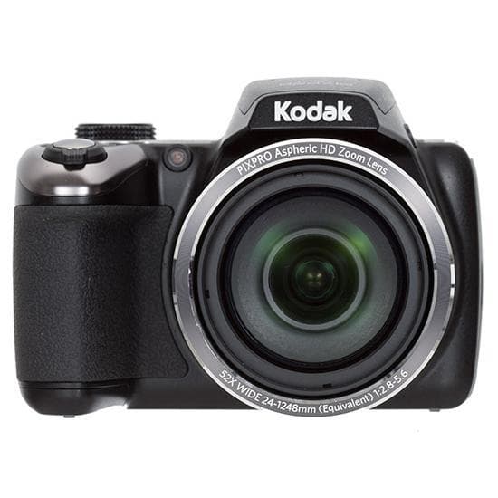 PixPro AZ525 - Black + Kodak PixPro Aspheric HD Zoom Lens 52x Wide 24-1248mm f/2.8-5.6 f/2.8-5.6  · main image