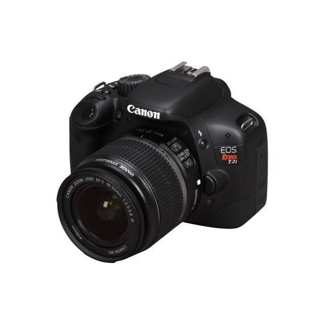 EOS Rebel T2I SLR - Black + Canon EF-S 18-55mm f/3.5-5.6 IS f/3.5-5.6 · imagen principal