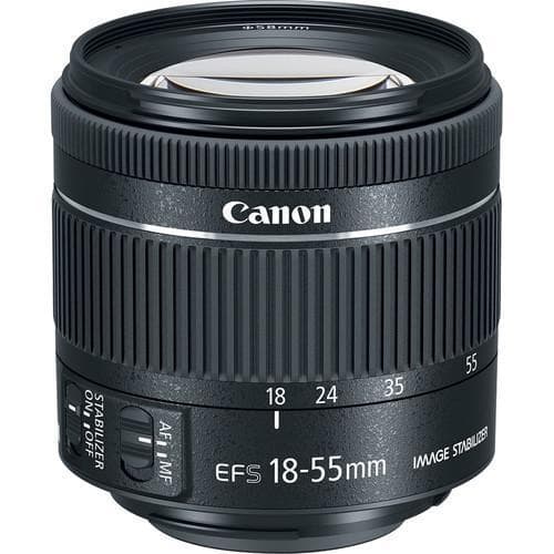 CANON Réflex EOS 550D - Black + Canon EFS 18-55mm IS f/3.5-5.6 III