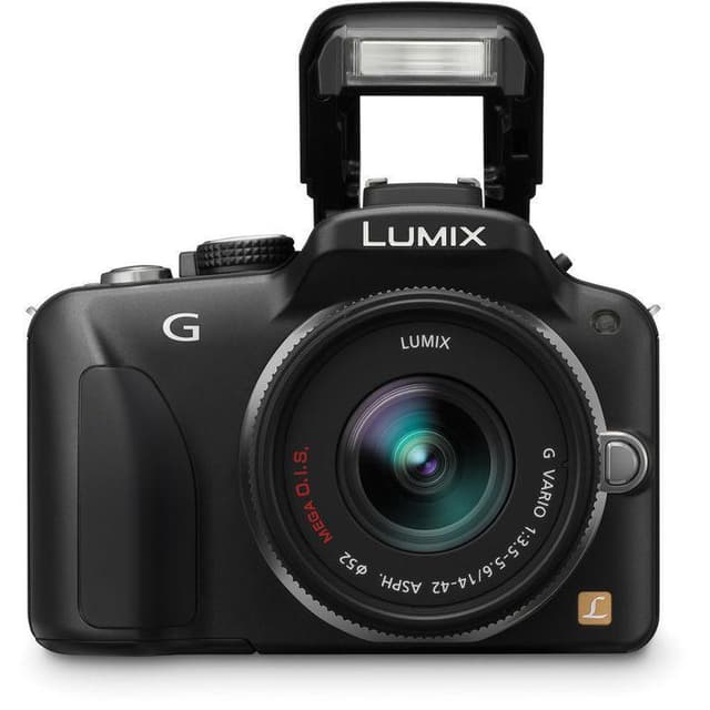 Lumix DMC-G3K - Black + Panasonic Lumix G Vario 14-42 mm F/3.5-5.6 ASPH OIS f/3.5-5.6 · imagen principal