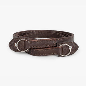 Roma #102 - Brown Leather camera strap