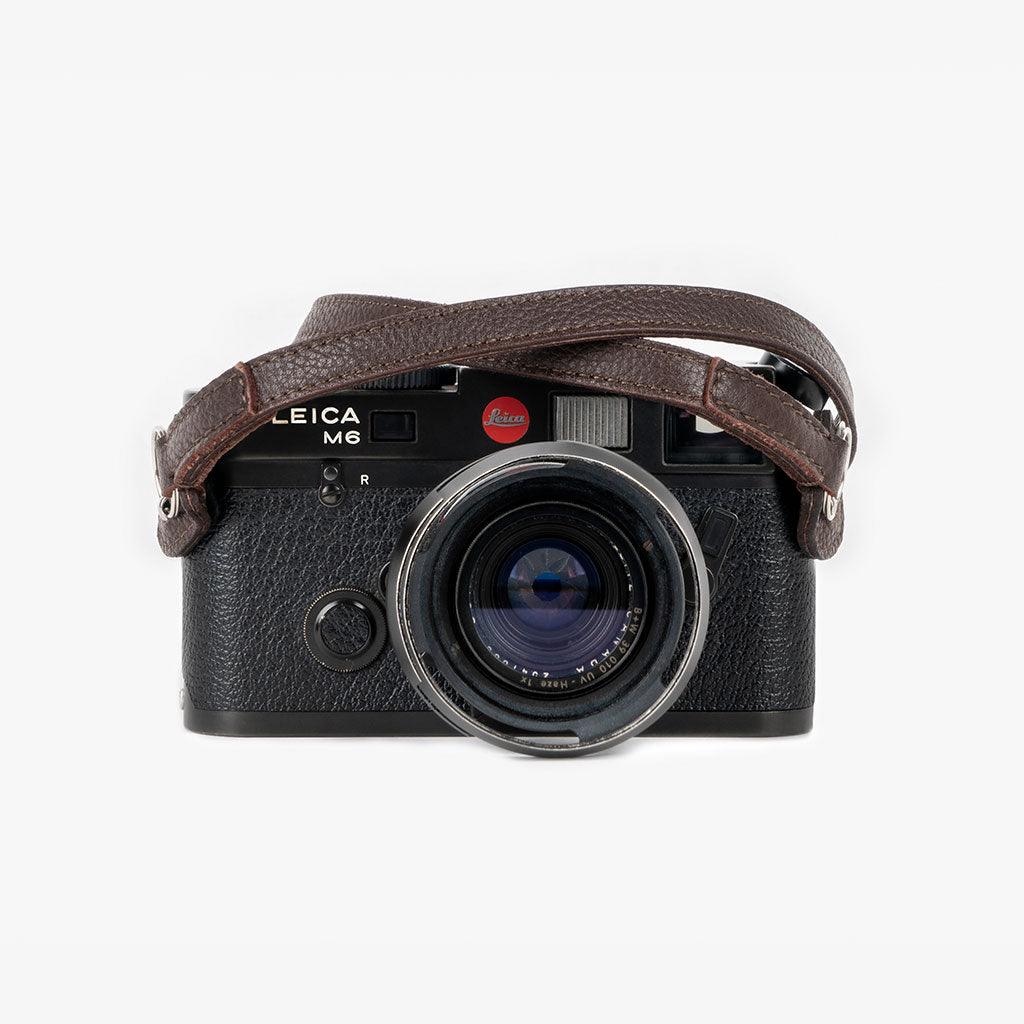 Roma #102 - Brown Leather camera strap · imagen principal