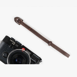 Roma #202 - Brown Leather camera strap