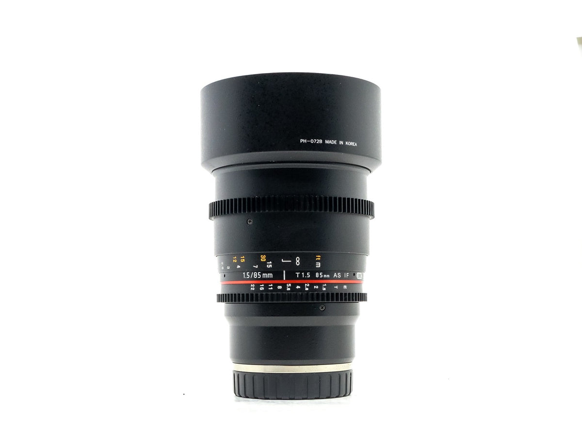 Samyang 85mm T1.5 AS UMC II Cine - Sony E Fit · imagen principal