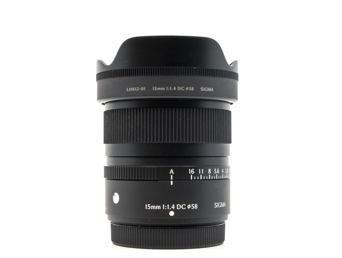 Sigma 15mm f/1.4 DC Contemporary - Fujifilm X Fit · imagen principal
