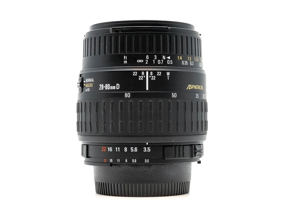 Sigma 28-80mm Aspherical f/3.5-5.6 Macro - Nikon Fit · imagen principal