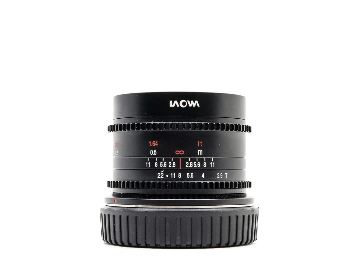 Venus Laowa 9mm T2.9 Zero-D - Canon RF Fit · imagen principal