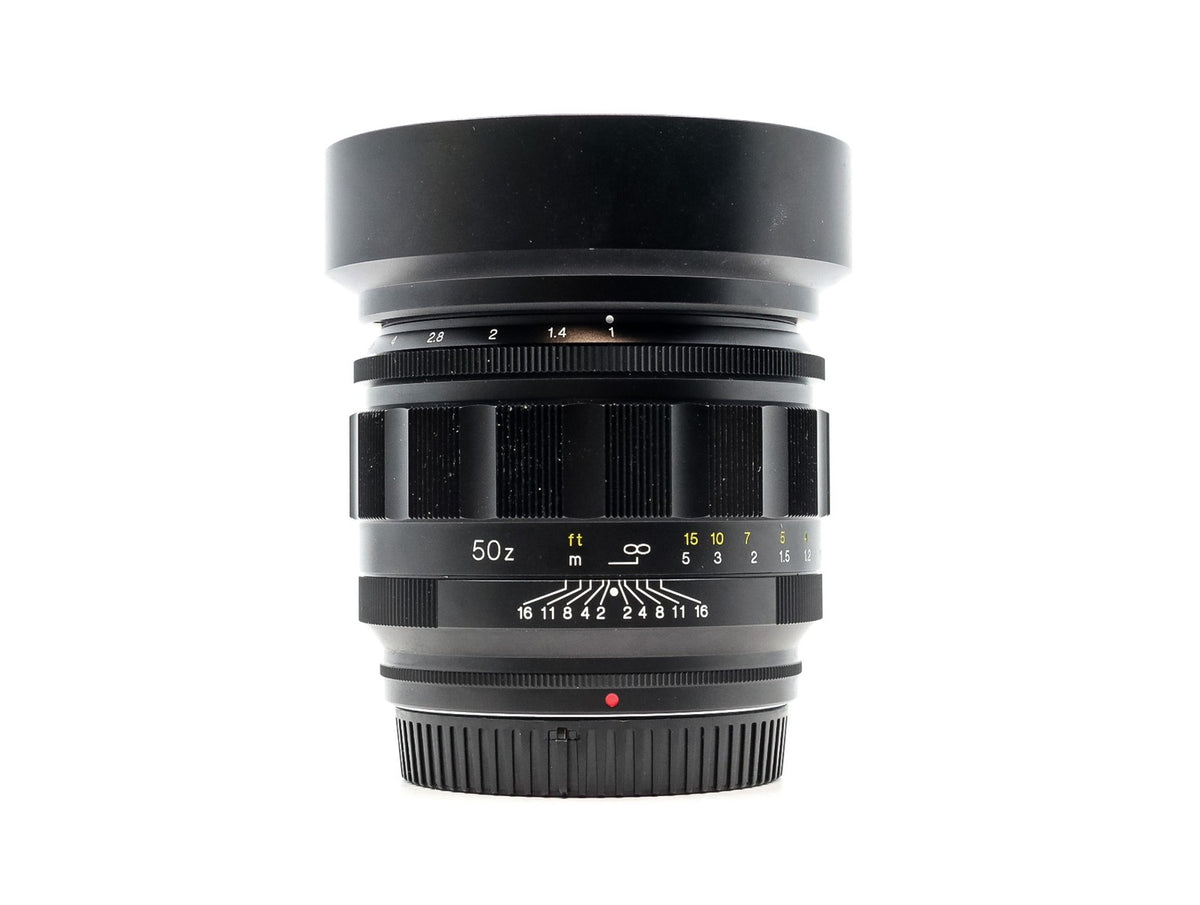 Voigtlander Nokton 50mm f/1.0 - Nikon Z Fit · imagen principal