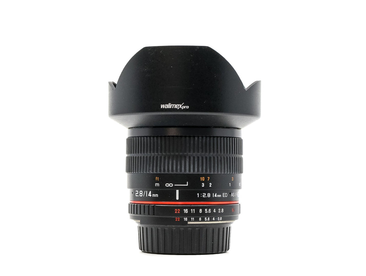 Walimex Pro 14mm f/2.8 ED AS IF UMC AE - Nikon Fit · imagen principal