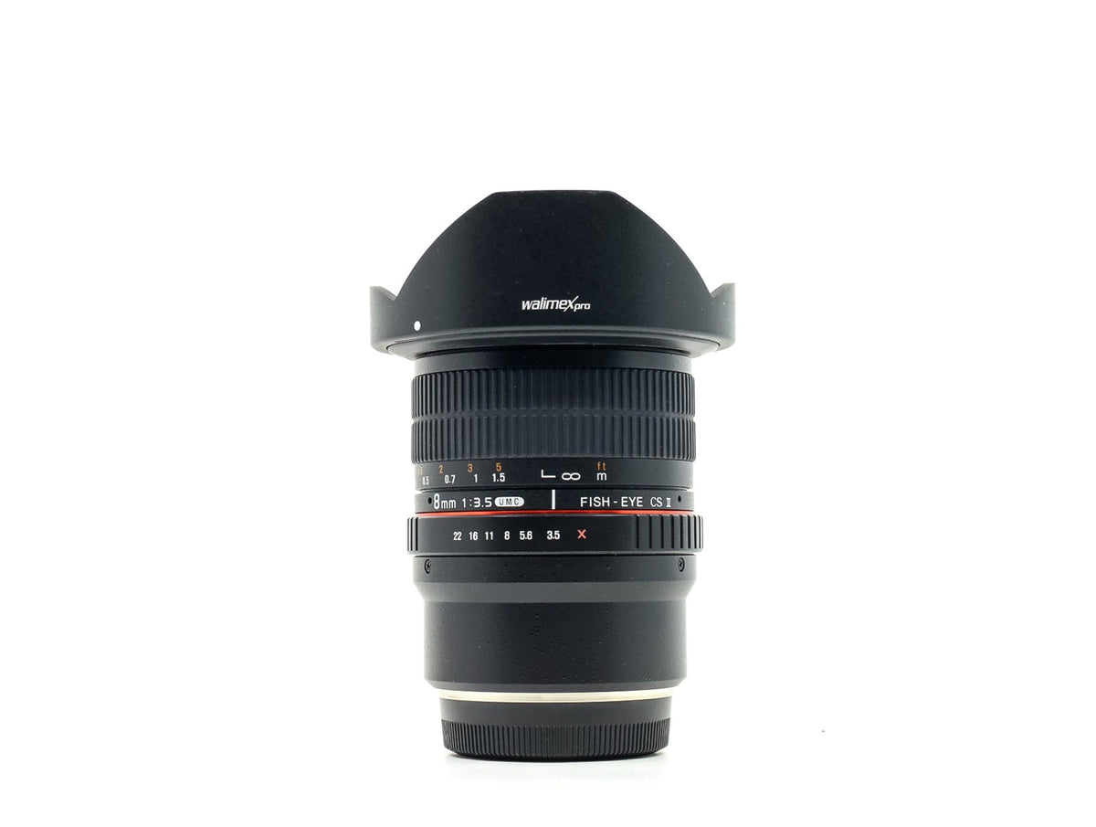 Walimex Pro 8mm F/3.5 UMC CS II - Fujifilm X Fit · imagen principal
