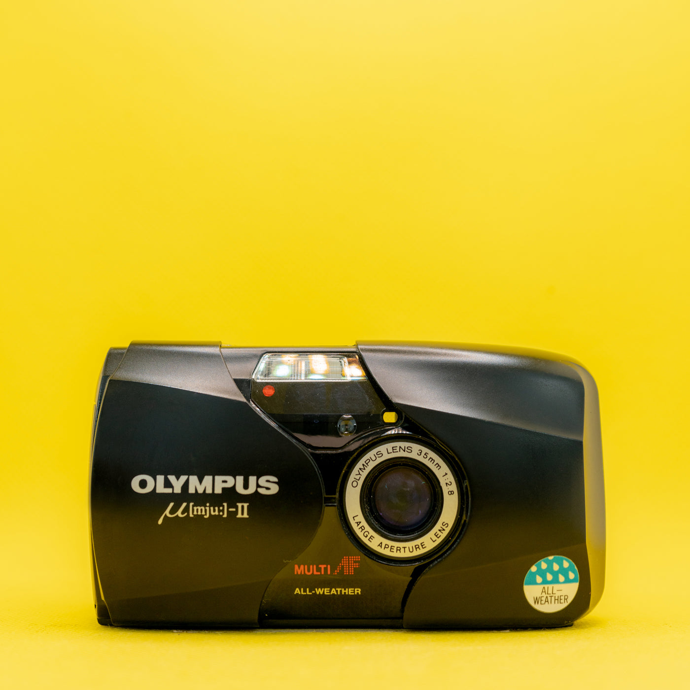 Olympus MJU II (GRAY) Version F2.8  - Premium 35mm Point And Shoot Film Camera · imagen principal